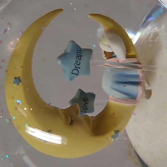 Reed and Barton sweet dream silver plated musical water globe - Picture 5 of 8